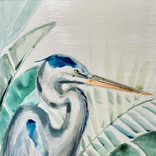 Load image into Gallery viewer, Heron W/Palms II Giclee Art
