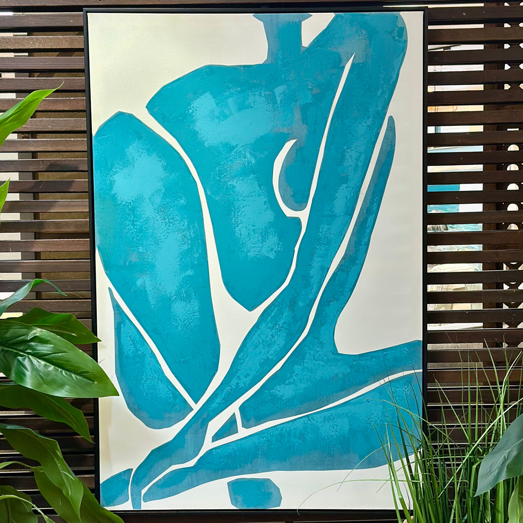Turquoise Lady II Art