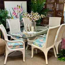 Load image into Gallery viewer, 7PC Glass Top Dining Set
