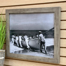 Load image into Gallery viewer, 'Lifeguard Launch' B&amp;W Fine Art Giclee
