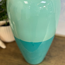 Load image into Gallery viewer, Two-Tone Green Vase
