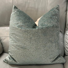 Load image into Gallery viewer, Ethan Allen Teal Down Pillow
