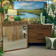 Load image into Gallery viewer, 7DRW Mid-Mod Dresser W/Mirror

