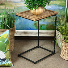 Load image into Gallery viewer, Wood &amp; Metal C Table
