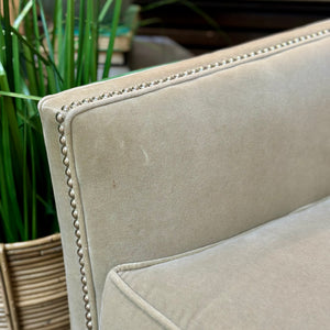 Vangaurd Taupe Velvet Chair