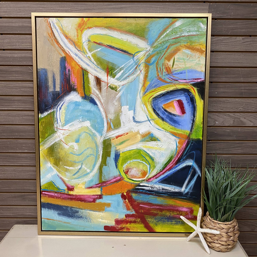SM Love Hand Painted Abstract