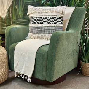 Moss Green Swivel Chair