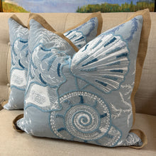 Load image into Gallery viewer, Blue Shell Down Pillow
