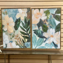 Load image into Gallery viewer, Peachy Florals Framed II
