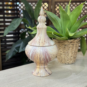 SM Purple/Ivory Finial