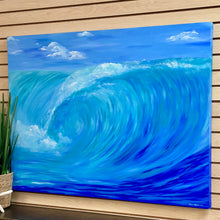 Load image into Gallery viewer, Original Wave Canvas
