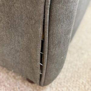 6PC Charcoal Grey Sectional W/Otto