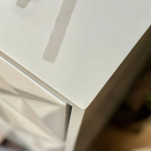 Load image into Gallery viewer, Grey Geometric Dresser
