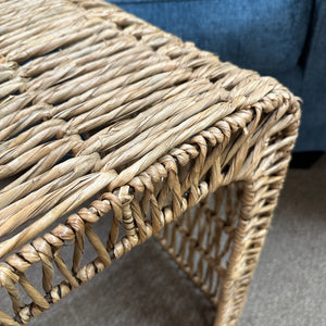 Woven Seagrass Coffee Table