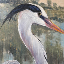 Load image into Gallery viewer, Hand Painted Heron Art I
