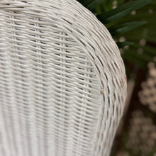 Load image into Gallery viewer, Queen White Wicker Headboard
