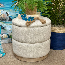 Load image into Gallery viewer, Storage Ottoman W/Tray
