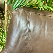 Load image into Gallery viewer, La-Z-Boy Brown Leather Loveseat
