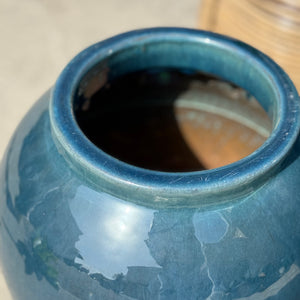 SM Blue Clay Pot