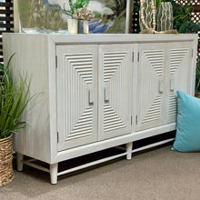 Load image into Gallery viewer, Imperfect 4DR Whitewash Cabinet
