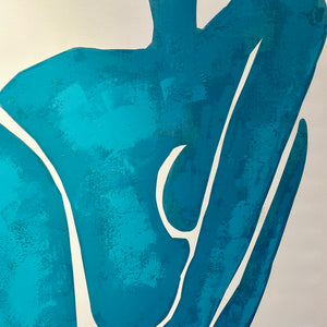 Turquoise Lady II Art