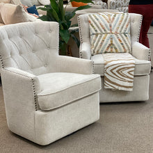 Load image into Gallery viewer, Oatmeal Swivel Chair
