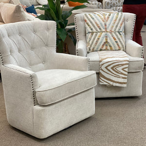 Oatmeal Swivel Chair