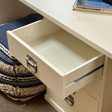 Load image into Gallery viewer, Pottery Barn 6PC White Corner Desk
