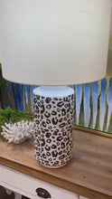 Load and play video in Gallery viewer, Animal Print Table Lamp
