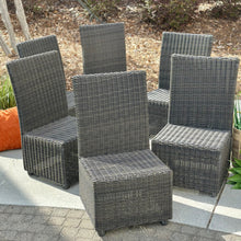 Load image into Gallery viewer, Outdoor Wicker Dining Chair
