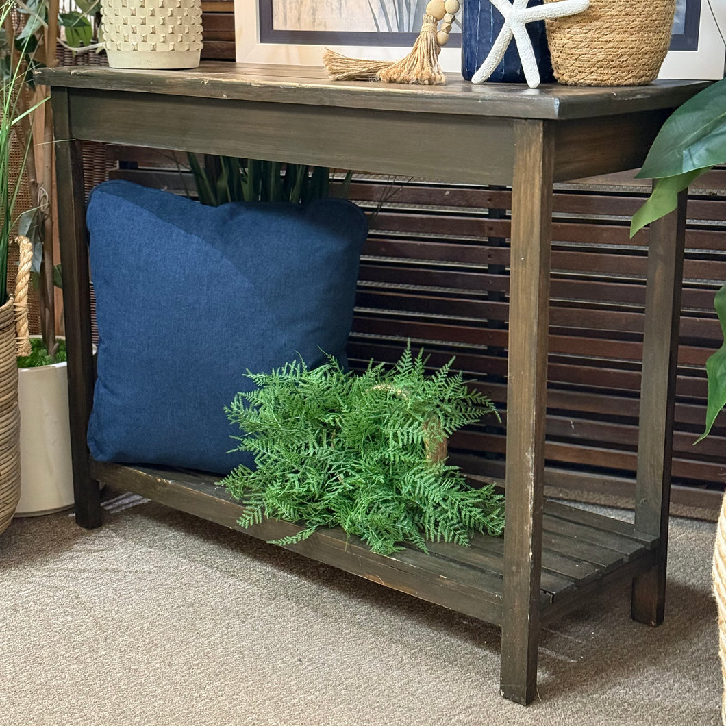 Rustic Wood Console