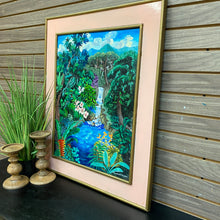 Load image into Gallery viewer, Framed Rainforest Art
