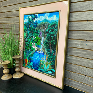 Framed Rainforest Art