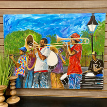 Load image into Gallery viewer, Handpainted Jazz Band Art
