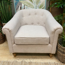 Load image into Gallery viewer, Light Beige Accent Chair
