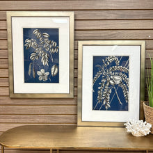 Load image into Gallery viewer, Cobalt Blue Floral Art II
