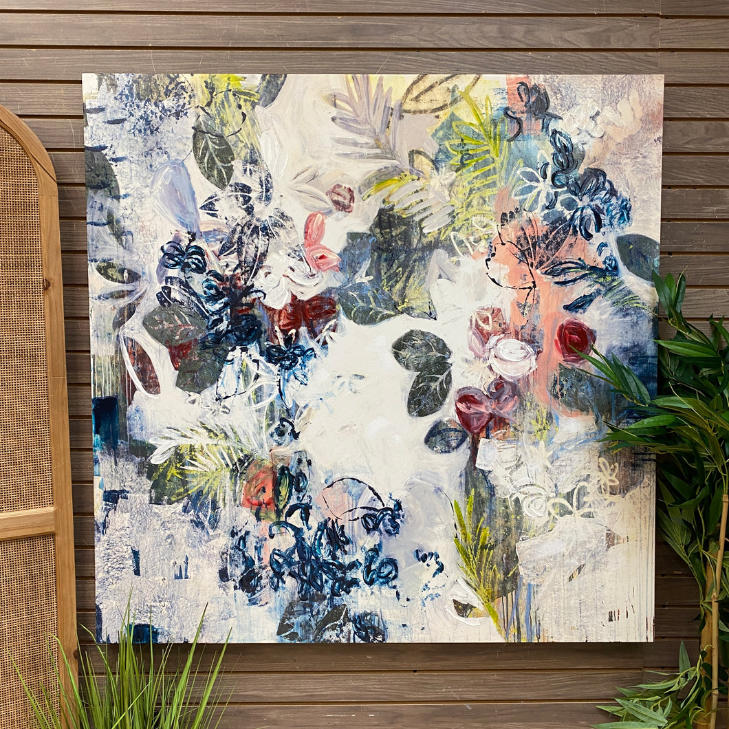 LG Floral Abstract Canvas