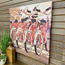 Load image into Gallery viewer, Red Bicycle Canvas
