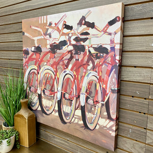 Red Bicycle Canvas