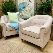 Load image into Gallery viewer, Light Beige Accent Chair
