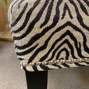 Animal Print Dining Chair