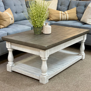 Two Tone Lift Top Coffee Table