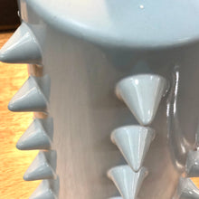 Load image into Gallery viewer, Light Blue Spiked Vase
