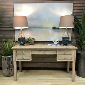 Taupe Power Desk