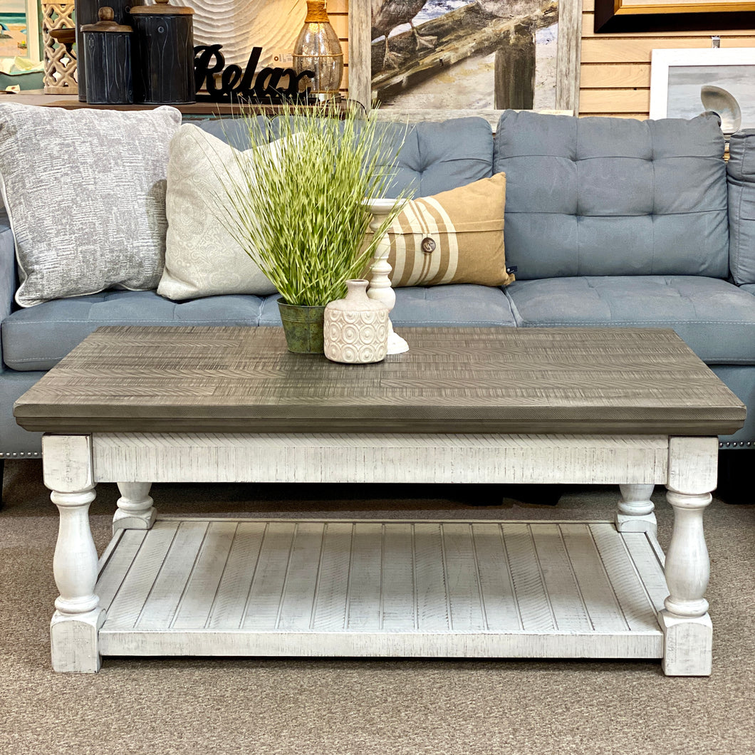 Two Tone Lift Top Coffee Table