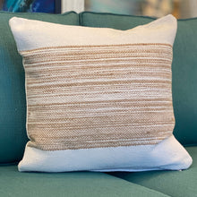 Load image into Gallery viewer, Ivory &amp; Jute Pillow
