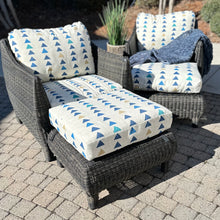 Load image into Gallery viewer, Outdoor Wicker Chair w/Ottoman

