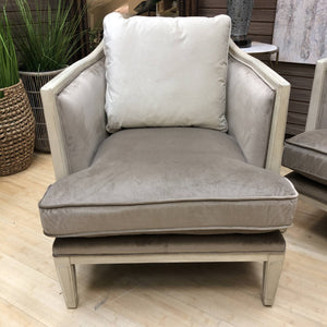 Taupe Honeycomb Chair