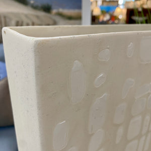 LG textured Beige Pottery Vase