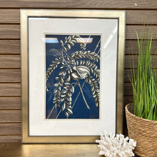 Load image into Gallery viewer, Cobalt Blue Floral Art I
